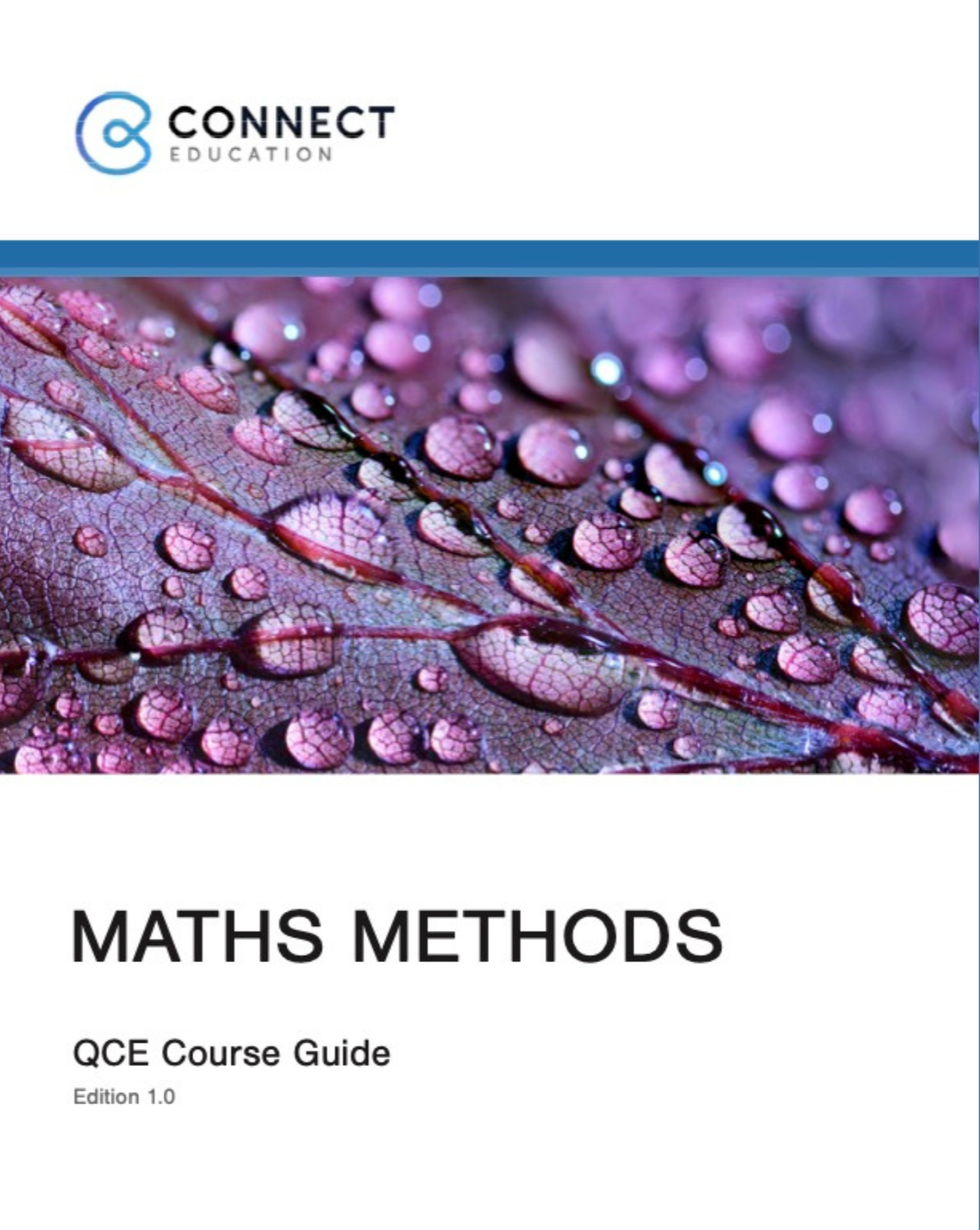 QCE Maths Methods Study Guide - Master Every Topic – Connect Education